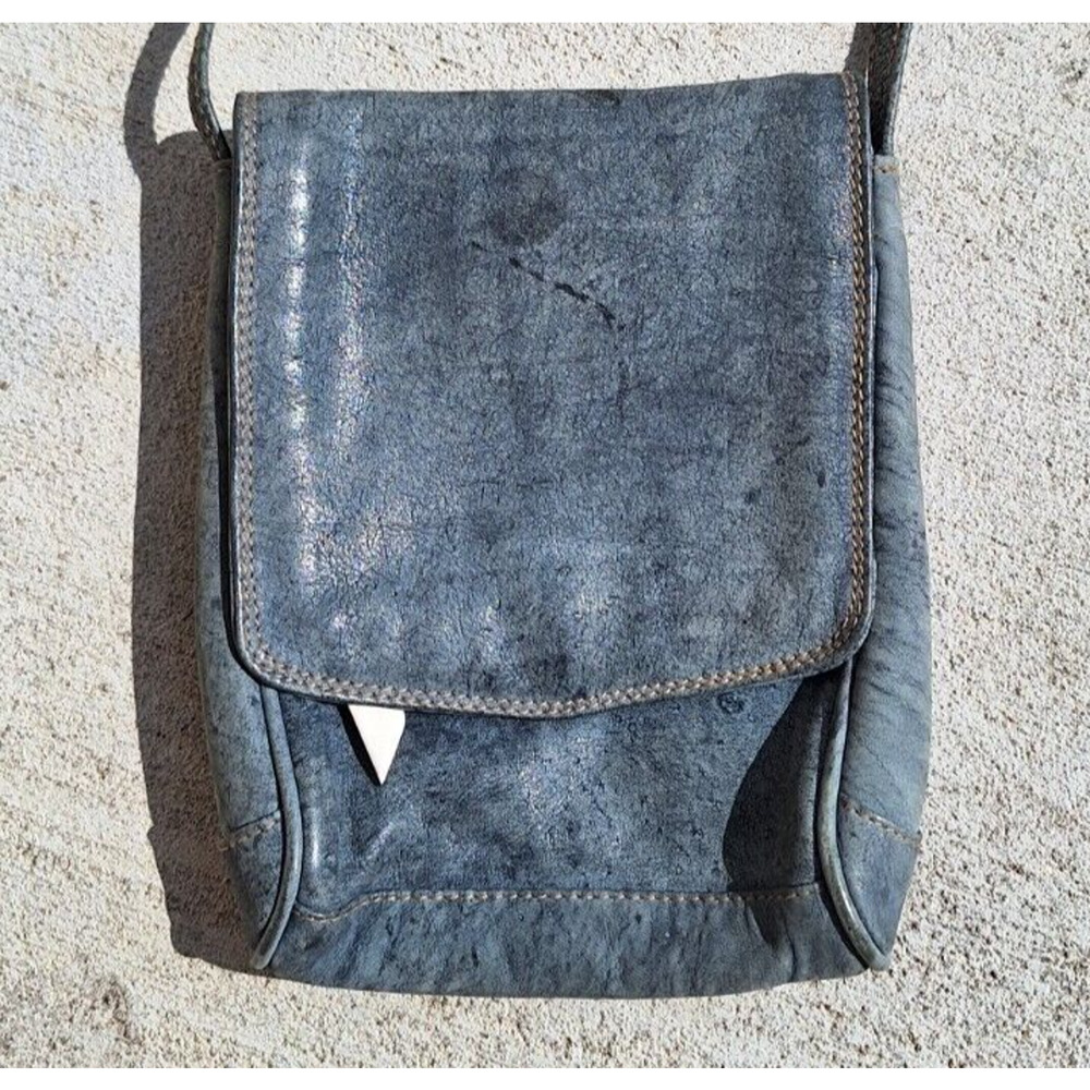 Lorenzo denim blue crossbody